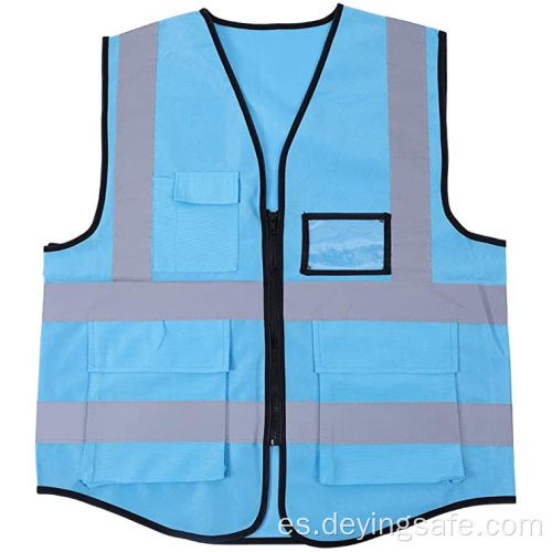 Chaqueta de seguridad reflectante para exteriores